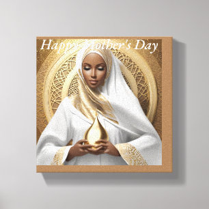 Happy Mother's Day Stretched Canvas Print