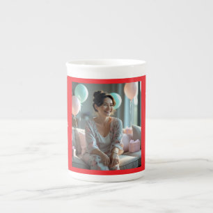 Happy Mother's Day Stylish Bone China Mug