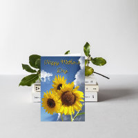 Happy Mother's Day Sunflower Trio Quote
