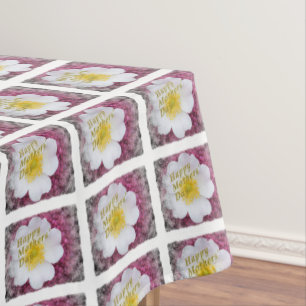 happy mothers day tablecloth