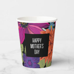 Happy Mothers day Tableware  Paper Cups