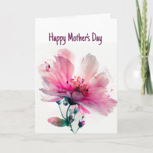 Happy Mother's Day Thank & Love You Unique Card