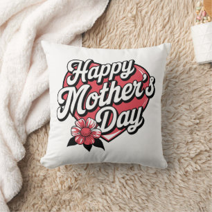 Happy Mothers Day Throw Pillow