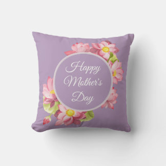Happy Mother's Day Throw Pillow