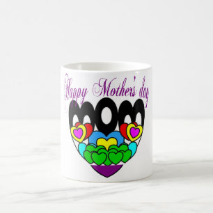 Happy mother's day to my mom coffee mug
