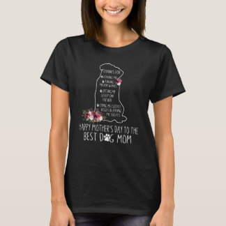 Happy Mother's Day To The Best Dog Mom Dog 1 T-Shirt