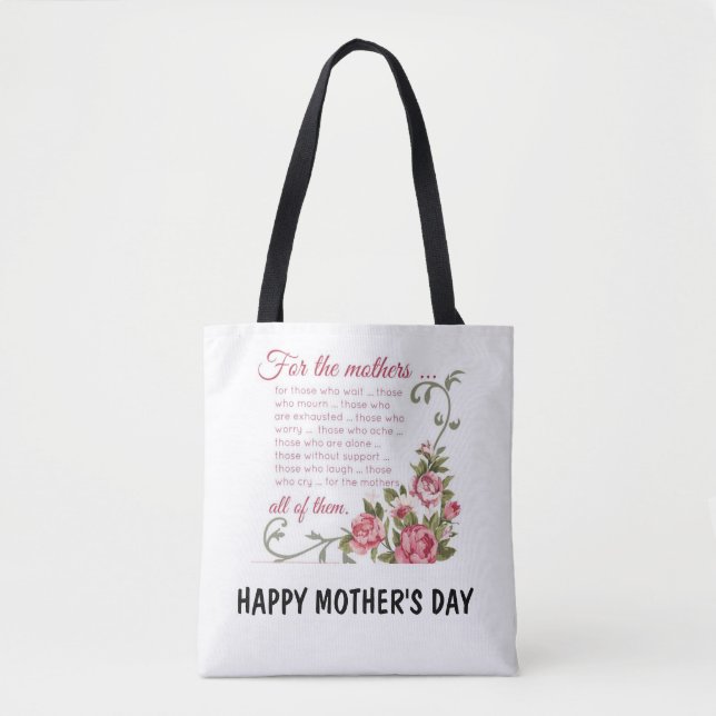  Happy Mother's Day Tote Bag  (Front)