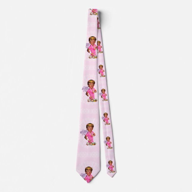 happy mothers day trump tie (Front)