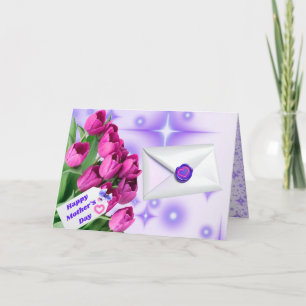 Happy Mother's Day Tulips Card