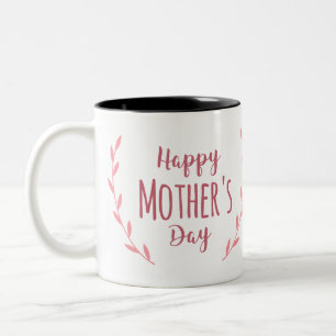 Happy Mother's Day Two-Tone Coffee Mug
