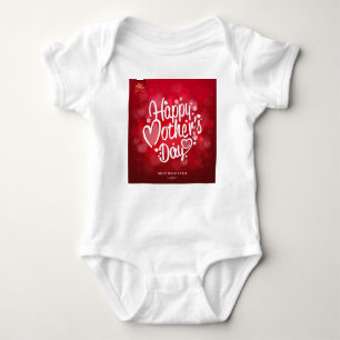 Happy Mother's Day Typography-23534 Baby Bodysuit