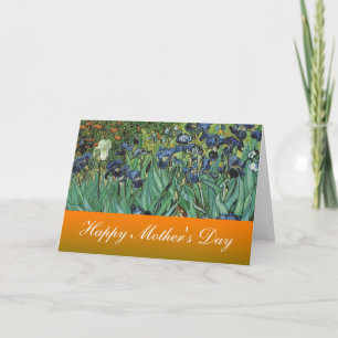 Happy Mother's Day, Van Gogh, Irises Card