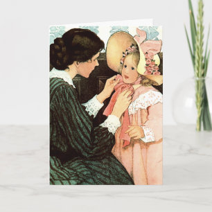 Happy Mother's Day. Vintage Art Custom  Card