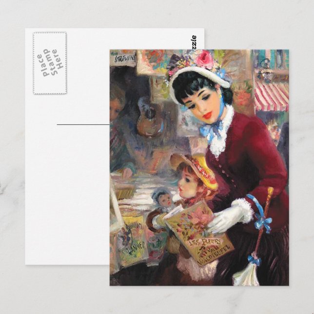 Happy Mother's Day. Vintage Art  Postcard (Front/Back)