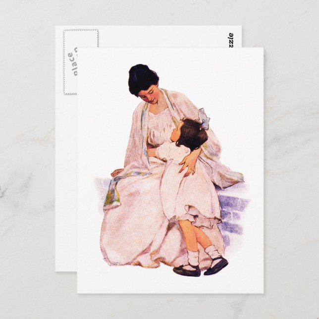 Happy Mother's Day Vintage Art  Postcard (Front/Back)