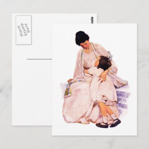 Happy Mother's Day Vintage Art  Postcard