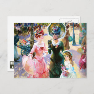 Happy Mother's Day. Vintage Art  Postcard