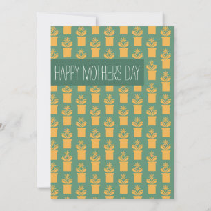 Happy Mothers Day Vintage Florals Card