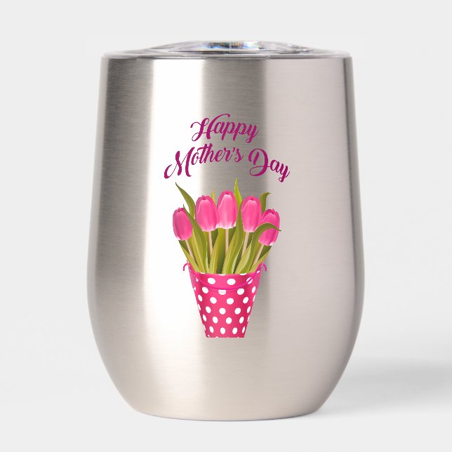 Happy Mother's Day Water Bottle (Front)