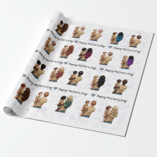 Happy Mother's Day Watercolor Mom Wrapping Paper