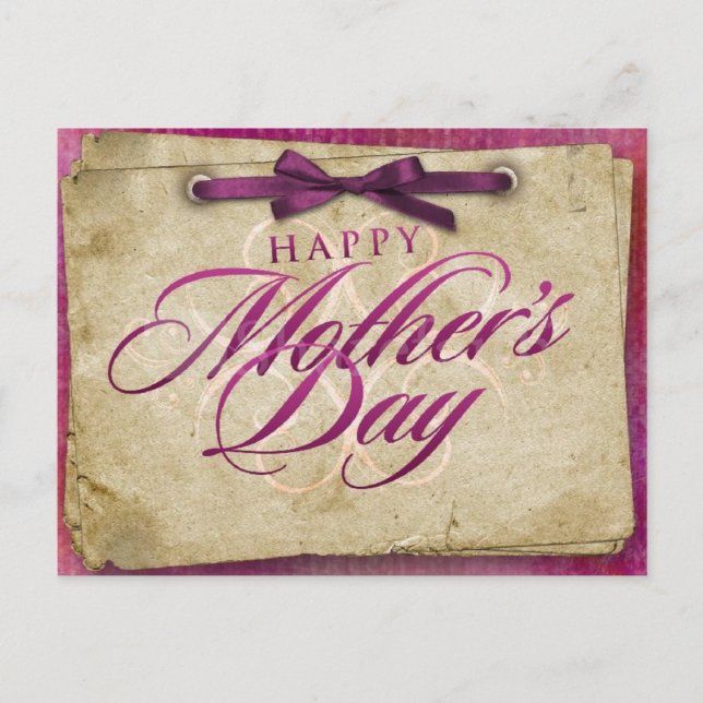 Happy Mother's Day Wishes Postcard (Front)