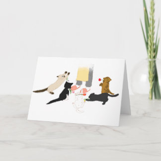 Happy Mother's Day with Kitty Greeting Card