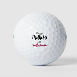 Happy Mother's Day with love Golf Balls