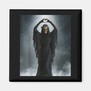 Happy mothers day women mom grandma heart hands magnet