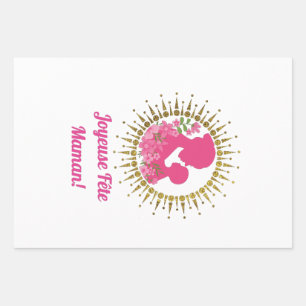 Happy Mother's Day  Wrapping Paper Sheet