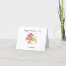 Happy mothers day you're the best wild rose