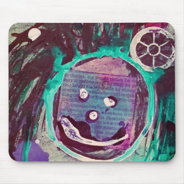 Happy Mouse Pad (Front)