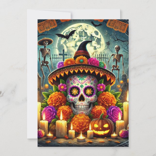 Happy Mouse Pads Halloween  Invitation (Front)