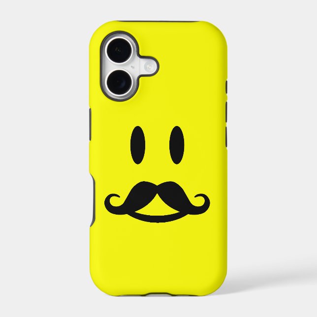 Happy Moustache iPhone 5 case-mate (Back)
