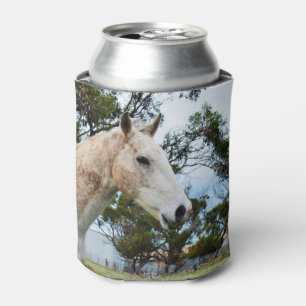 Happy Muddy White HORSE, Can Cooler