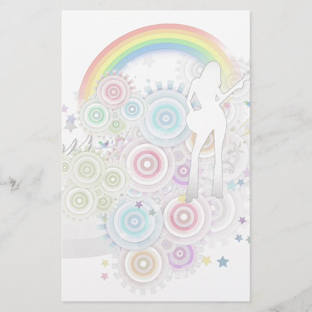 Happy Music Stationery (Front)