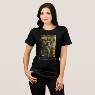 Happy National Cat Lady Day! Tri-Blend Shirt