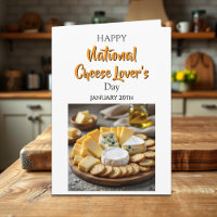 Happy National Cheese Lovers Day | Jan 20th