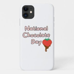 Happy national chocolate day iPhone 11 case