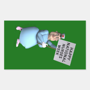 Happy National Nurses Week! Sticker
