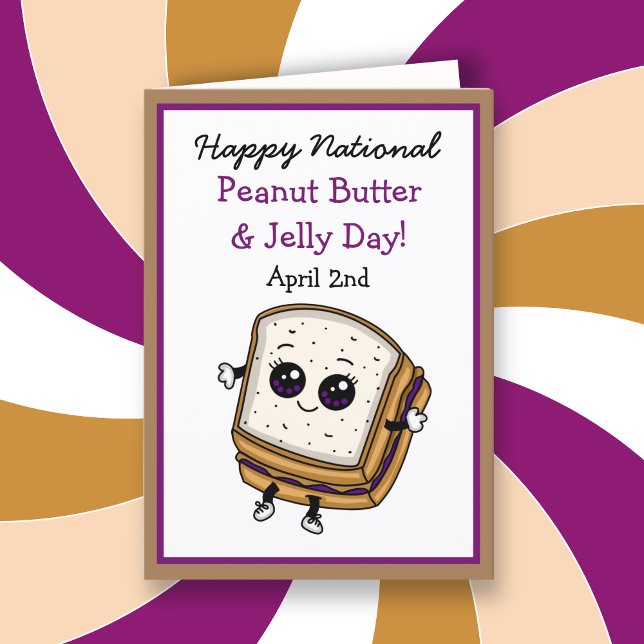 Happy National Peanut Butter and Jelly Day Card (Creator Uploaded)