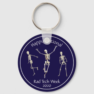 Happy National Rad Tech Week and Skeletons Keychain