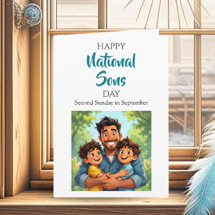 Happy National Sons Day! September 28th Card