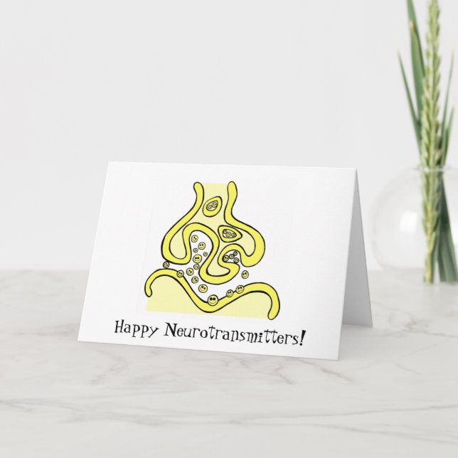 Happy Neurotransmitters Card (Front)