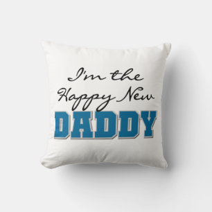 Happy New Daddy Gifts Throw Pillow