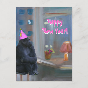 HAPPY NEW YEAR 2010 HOLIDAY POSTCARD