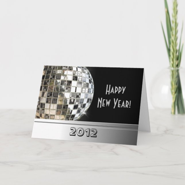Happy New Year 2012 Greeting Cards (Front)