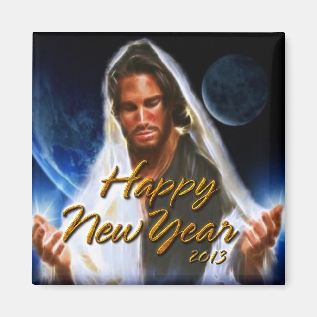 Happy New Year 2013 Magnet (Front)
