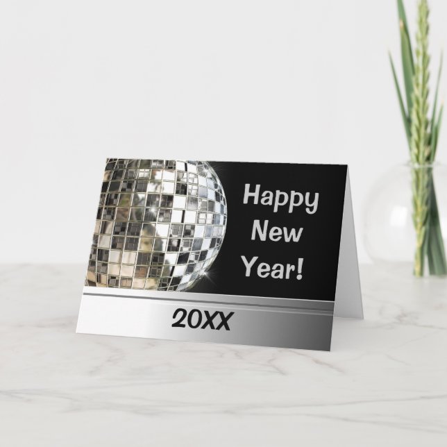 Happy New Year 2013 Or Any Year Greeting Cards (Front)