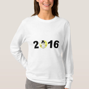 Happy New Year 2016 Funny Sweet Winter Snow T-Shirt