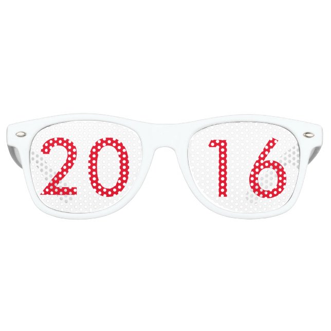 Happy New Year 2016 Glasses (Front)